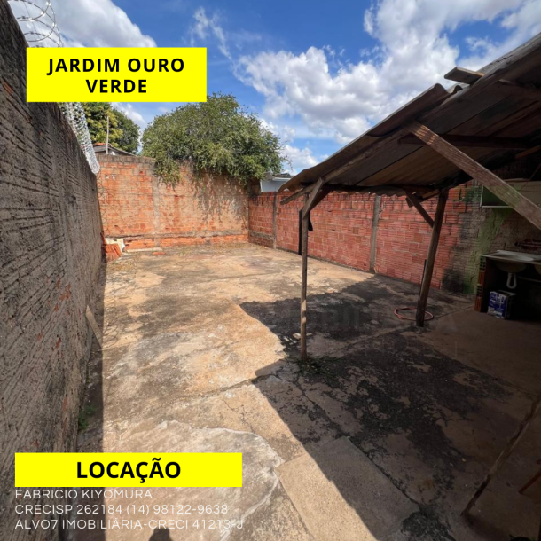 LOCAÇÃO IMÓVEL RESIDENCIAL JARDIM OURO VERDE-1