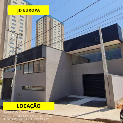SALÃO COMERCIAL JD EUROPA