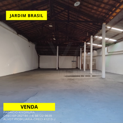VENDA BARRACÃO COMERCIAL JARDIM BRASIL