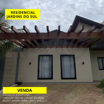 VENDA IMÓVEL CONDOMÍNIO RESIDENCIAL JARDINS DO SUL