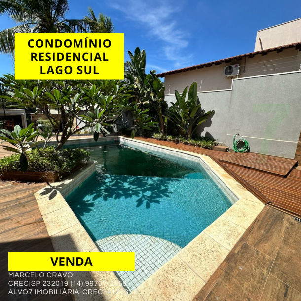 VENDA IMÓVEL CONDOMÍNIO RESIDENCIAL LAGO SUL 2-1