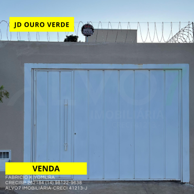 VENDA IMÓVEL JARDIM OURO VERDE