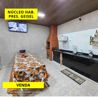 VENDA IMÓVEL NÚCELO HAB. PRESIDENTE GEISEL
