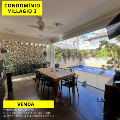 VENDA IMÓVEL RESIDENCIAL VILLAGIO 3