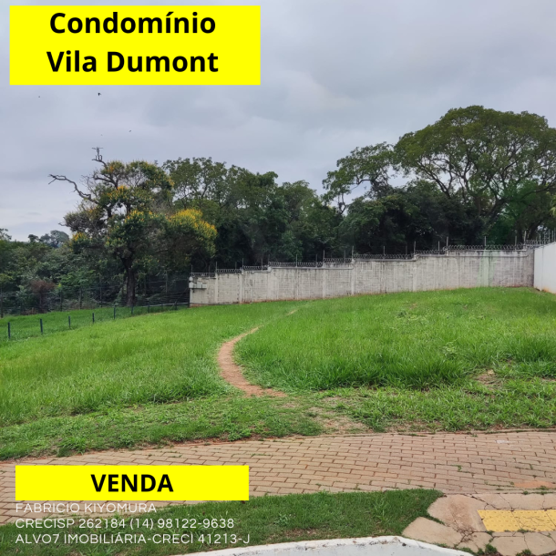 VENDA LOTE CONDOMÍNIO VILA DUMONT-1