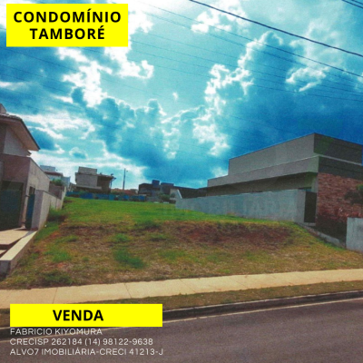 VENDA TERRENO CONCOMÍNIO RESIDENCIAL TAMBORÉ