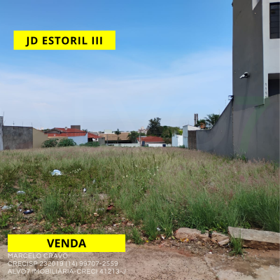 VENDA TERRENO JD ESTORIL III