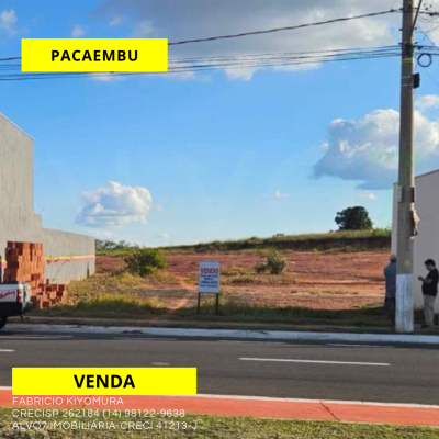 VENDA TERRENO PACAEMBU
