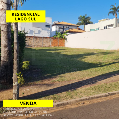 VENDA TERRENO RESIDENCIAL LAGO SUL
